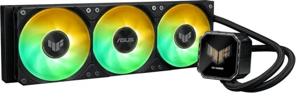 ASUS TUF Gaming LC III 360 ARGB LCD Carcasa del ordenador Sistema de refrigeración líquida todo en uno 12 cm Negro