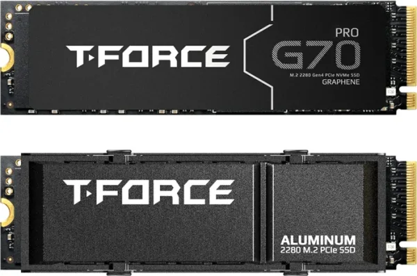 SSD TEAMGROUP T-FORCE GAMING M.2 NVMe 2280 PCI-E GEN4X4 G70 PRO 1TB CON
