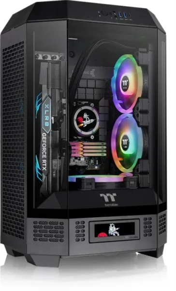 Caja Thermaltake The Tower T300  Atx 2Xusb 3.0 sin Fuente Negro