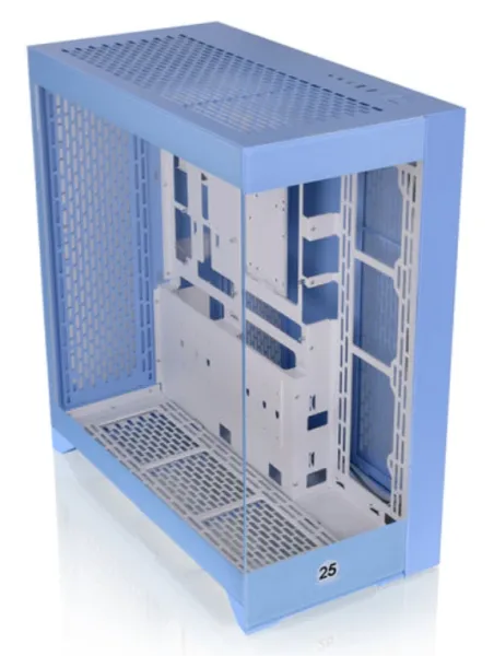 Caja Thermaltake Cte E660 Mid Tower 2Xusb 3.0 1Xusb-C Sn Fuente Azul Hydrangea