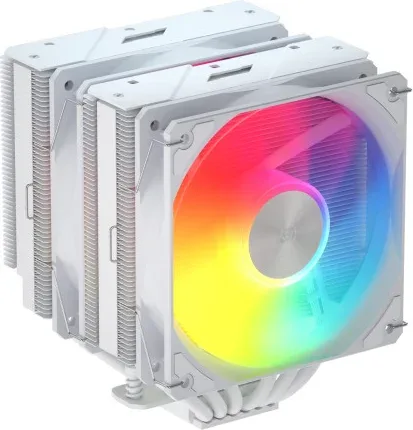 Fsp Refrigeraciones de Aire Intel Lga 1851/1700/1200 Amd Am4/Am5 120Mm White Top Cover High-Performance Quiet Pwm ARGB Fan