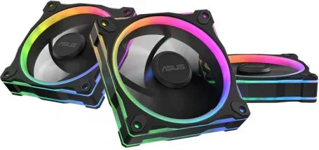 ASUS Prime MR120 Fan ARGB Reverse Black 3in1 Carcasa del ordenador Ventilador 12 cm Negro 3 pieza(s)