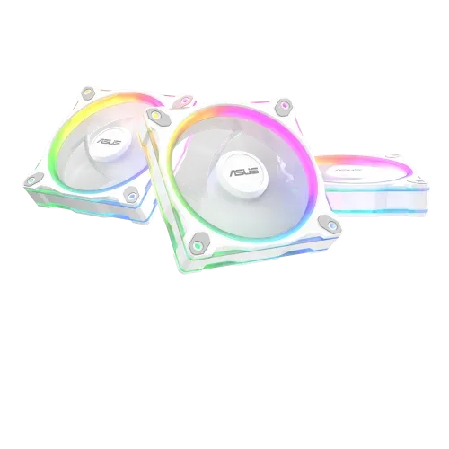 ASUS Prime MR120 Fan ARGB Reverse White 3in1 Carcasa del ordenador Ventilador 12 cm Blanco 3 pieza(s)