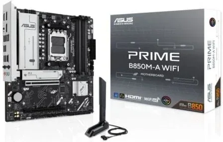 Placa Base Asus Prime B850M-A WiFi Socket AM5/ DDR5/ PCIe 5.0/ Micro ATX