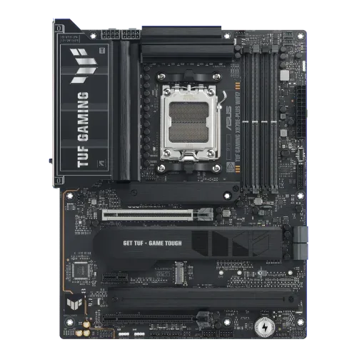 Placa Asus Tuf Gaming X870E-Plus Wifi7,Amd,Am5,X870E,4Ddr5,256GB,1Hdmi+2Usb4,4Sata3+4M.2,2.5Gblan+Wifi7+Bt5.4,9Usb3.2,Atx
