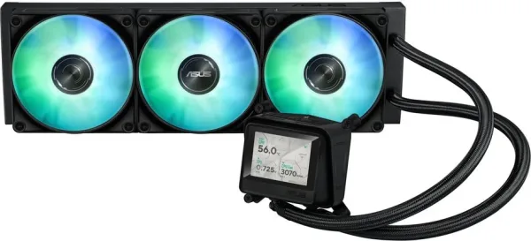 Sistema de Refrigeracion Liquida Asus para CPU Max Gaming Lc 360 ARGB LCD (White Box)