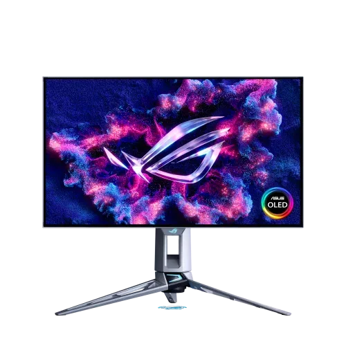 Asus Monitor Rog Gaming Swift OLED Pg27Aqwp-W 27" 540 Hz Dual Mode True Black