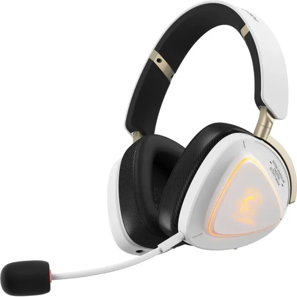 Auriculares gaming asus rog delta ii - kjp inalambrico blanco