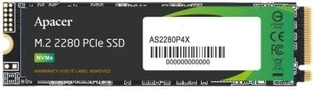 Disco SSD Apacer AS2280P4X 512GB/ M.2 2280 PCIe/ Full Capacity
