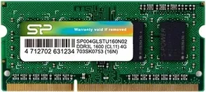 Memoria RAM ddr3l 4gb silicon power sodimm 1600 MHz.