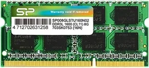 Memoria RAM ddr3l 8gb silicon power sodimm 1600 MHz.