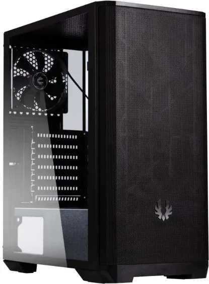 Caja Semitorre Atx Nova Mesh Se Tempered Glass Negro Bitfenix