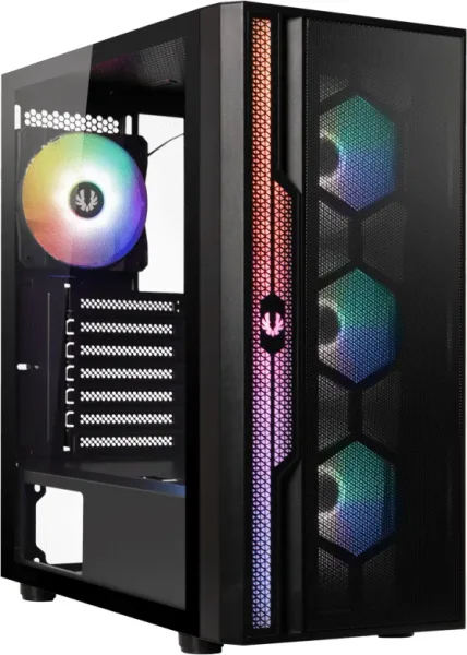 Caja Semitorre Atx Apollo A-RGB Negro Bitfenix