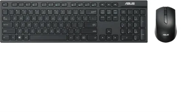 Combo Teclado Raton Asus W2500 Rf Inalambrico Black