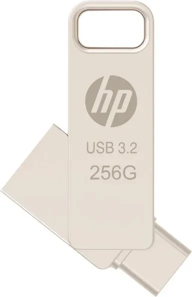 USB 3.2 Hp 256GB X206C-A Otg Tipo-C Metal