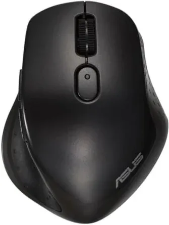 Ratón Inalámbrico Asus MW203 Silencioso/ Hasta 2400 DPI/ Negro