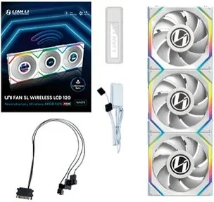 Ventilador 120X120 Lian Li Unifan Sl Wireless LCD White