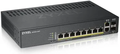 Zyxel GS1920-8HPV2 Gestionado Gigabit Ethernet (10/100/1000) Energía sobre Ethernet (PoE) Negro