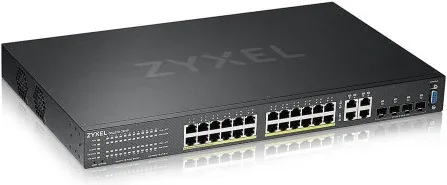 Zyxel GS2220-28HP-EU0101F switch Gestionado L2 Gigabit Ethernet (10/100/1000) Energía sobre Ethernet (PoE) Negro