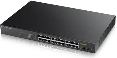 Zyxel GS1900-24HP Gestionado Gigabit Ethernet (10/100/1000) 1U Negro