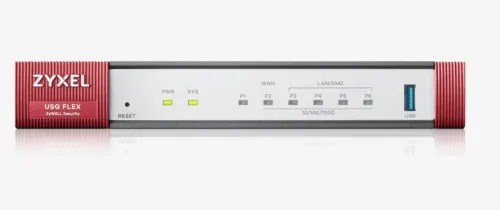 (D) Zyxel Usg Flex Firewall, Version 2, 10/100/1000,1Wan, 4Lan/Dmz Ports, 1Usb (Device Only)