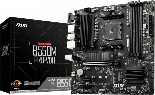 MSI B550M PRO-VDH Zócalo AM4 micro ATX AMD B550
