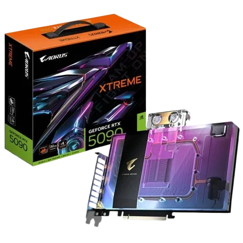 VGA Nvidia RTX 5090 Aorus Extreme Waterforce Wb 32 GB Gigabyte