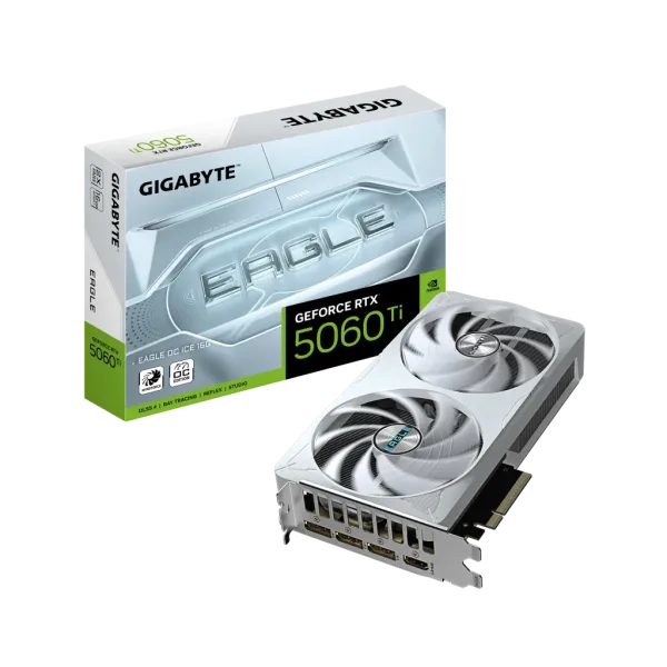VGA Nvidia RTX 5060Ti Eagle Oc 16 GB Ice Gigabyte