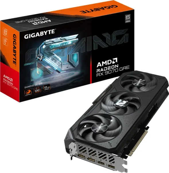 Tarjeta Grafica Gigabyte Rx 9070 Gregaming Oc 12GB