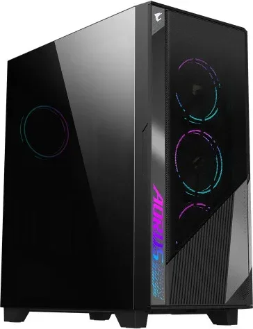 GIGABYTE GB-AC500G ST carcasa de ordenador Midi Tower Negro