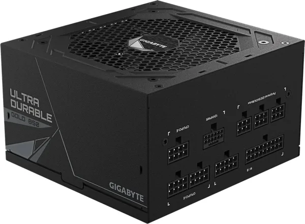 GIGABYTE UD850GM PG5 V2 Fuente de Alimentación – PCIe Gen 5.1, 80 PLUS Gold, Diseño completamente modular, Ventilador de 120 mm, Compatible con ATX 3.1, Enchufe EU