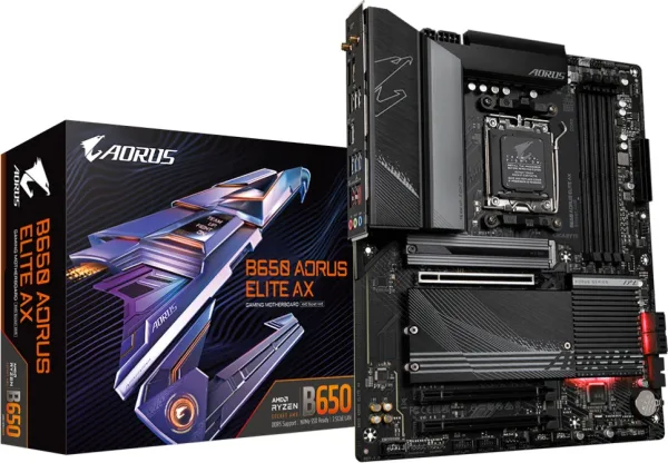 Placa Base Gigabyte B650 Aorus Elite Ax Am5 Atx 4Xddr5
