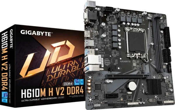 Placa Base Gigabyte H610M H V2 1700 Matx 2Xddr4