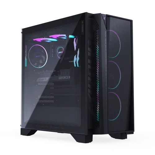 GIGABYTE AP5A7N7T-5102​ AMD Ryzen™ 7 9800X3D 32 GB DDR5-SDRAM 2 TB SSD NVIDIA GeForce RTX 5070 Ti Windows 11 Home Escritorio PC Negro