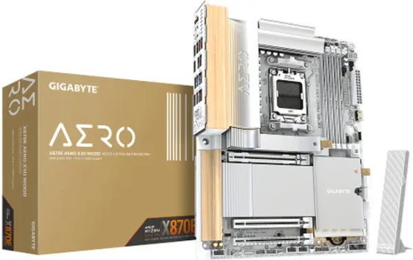 Placa Base X870E Aero X3D Wood Gigabyte