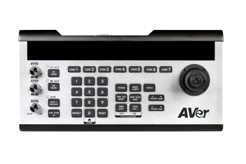Aver Common Accesories Cl01 (60S3300000Ab) Ptz Camera System Controller W/Joystick, IP/Rs-232/422/485, Visca/Pelco-D/P