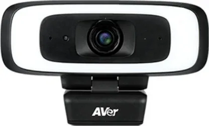 Aver Vc Camara Cam130 (61U3700000Ac) 4K Conference Camera, Fov 120º, 5X Zoom, With Built In Dual Microphone, Fill Light, Auto & Preset Framing Ia