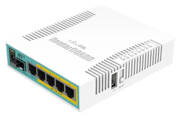 MikroTik RB960PGS hEX PoE Router 5xGB 1xSFP L4