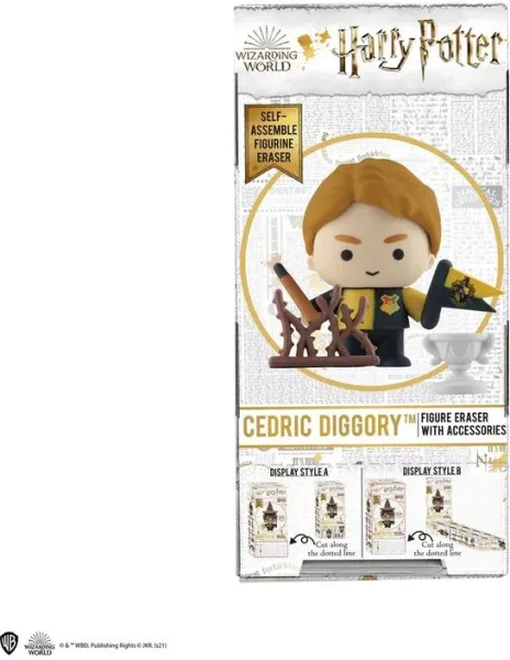 Figura gomee cinereplicas harry potter cedric 10 unidades