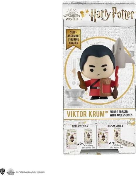 Figura gomee cinereplicas harry potter viktor 10 unidades
