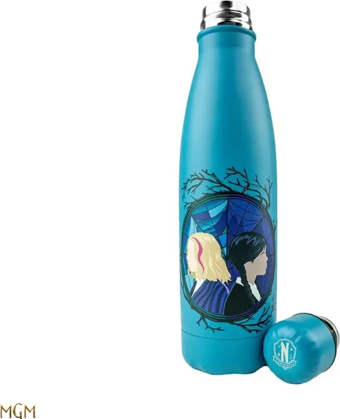 Botella cinereplicas wednesday addams miercoles y enid 500ml