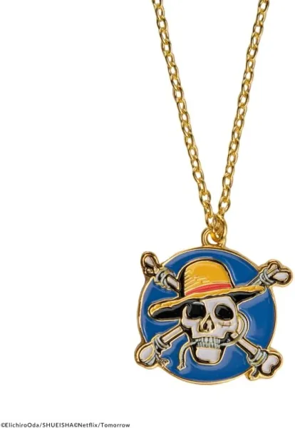 Collar cinereplicas one piece monkey d. luffy logo