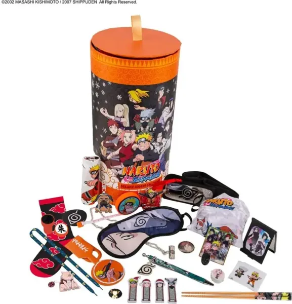 Calendario de adviento deluxe cinereplicas naruto 2025