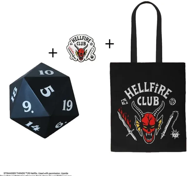 Pack regalo stranger things hellfire club