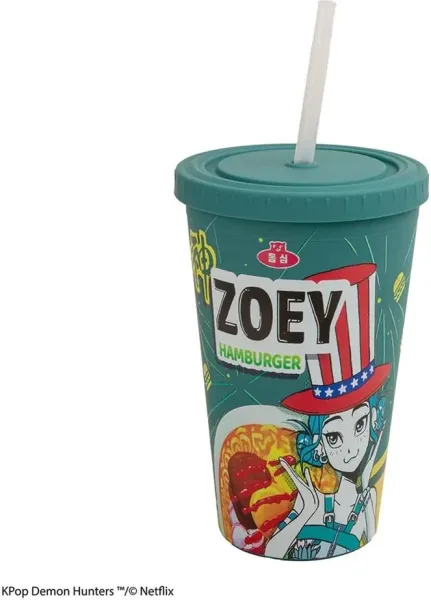 Tumbler cinereplicas kpop demon hunters zoey hamburger
