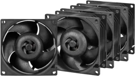 Pack de 4 Ventiladores Arctic S8038-7K/ 8cm