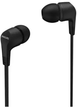 Auriculares Intrauditivos Philips TAE1105/ Jack 3.5/ Negros