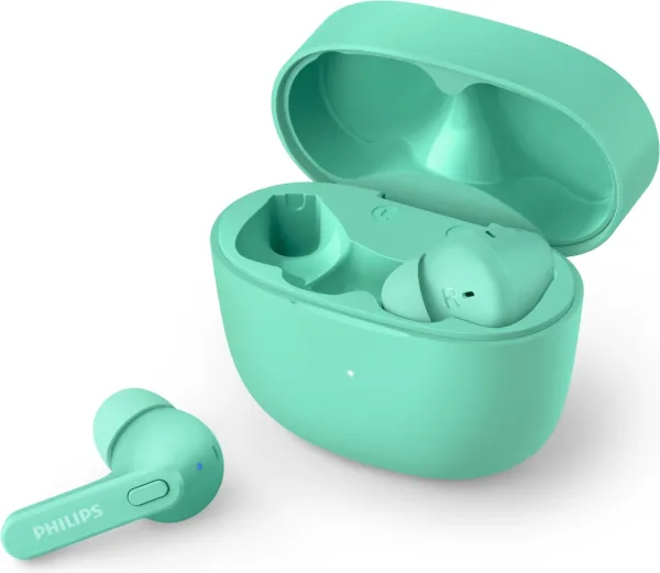 Auriculares Philips Tat2206Gr/00 True Wireless Verde Microfono Bt
