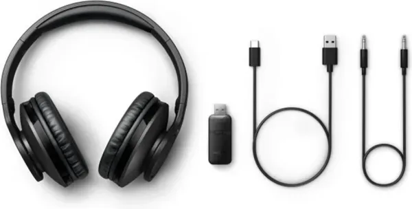Auriculares inalambricos para tv philips tah6206bk - 00 color negro bt
