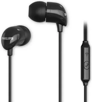 Auriculares Intrauditivos Philips TAE1126BK/ con Micrófono/ Jack 3.5/ Negros